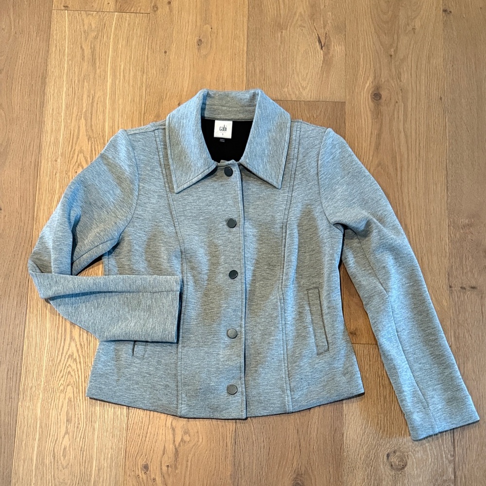 CAbi Light Gray Women's Blazer